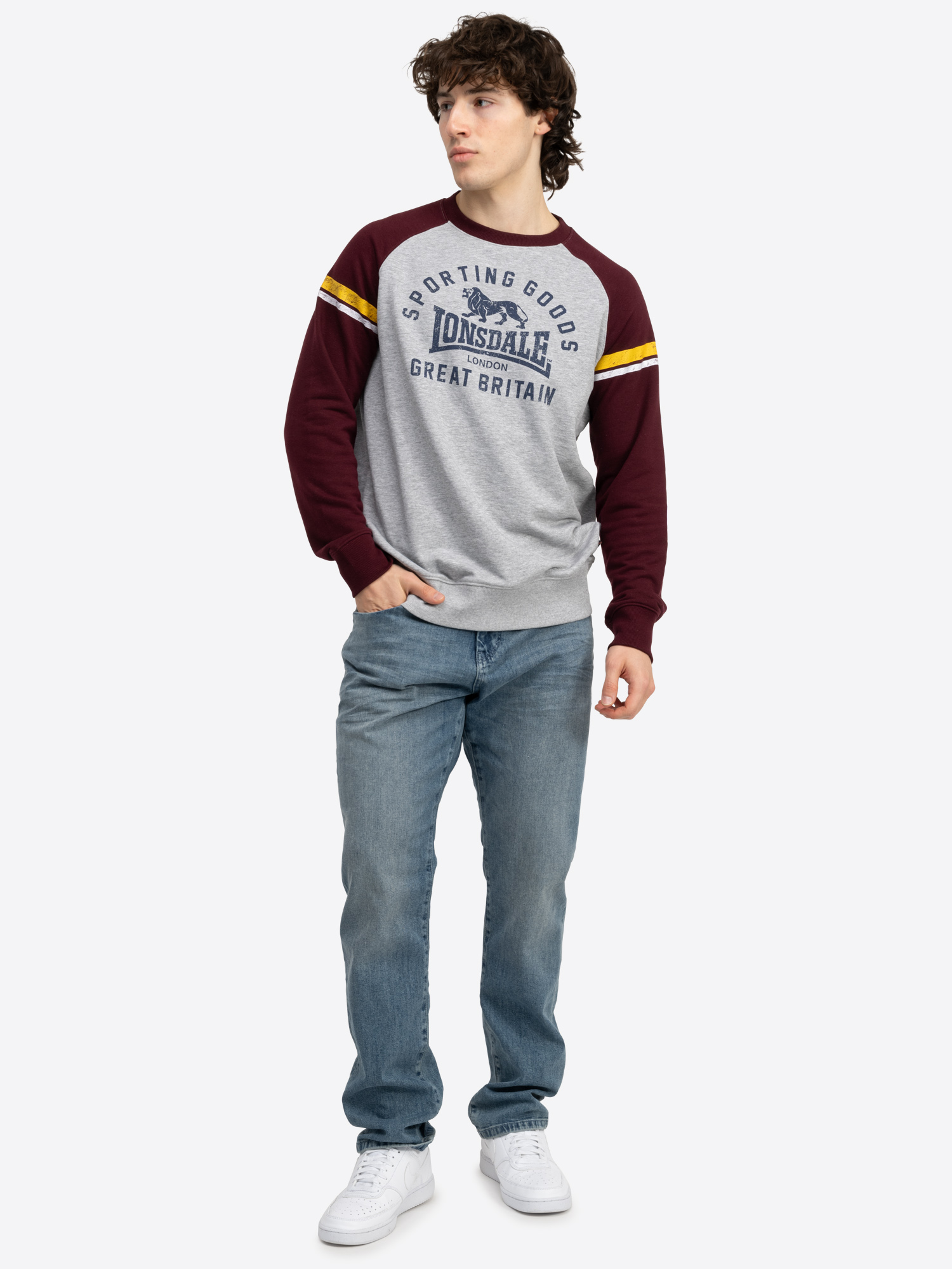 Lonsdale Men's crewneck sweatshirt regular fit