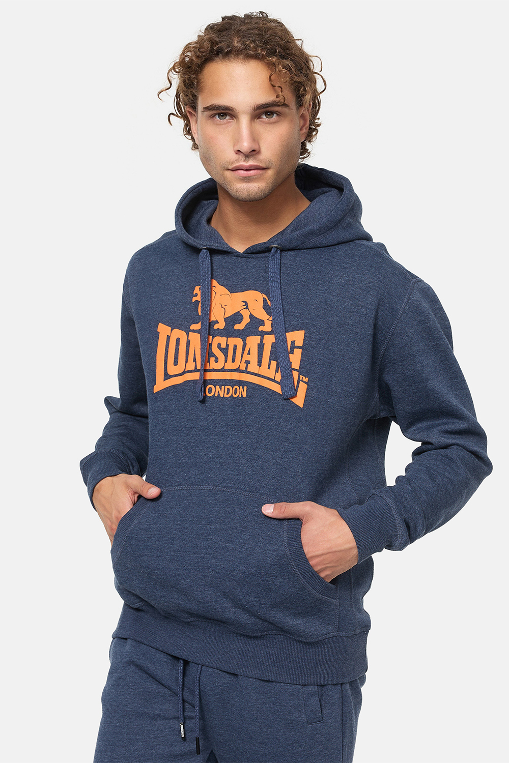 Lonsdale Men's Hooded Sweatshirt Regular Fit