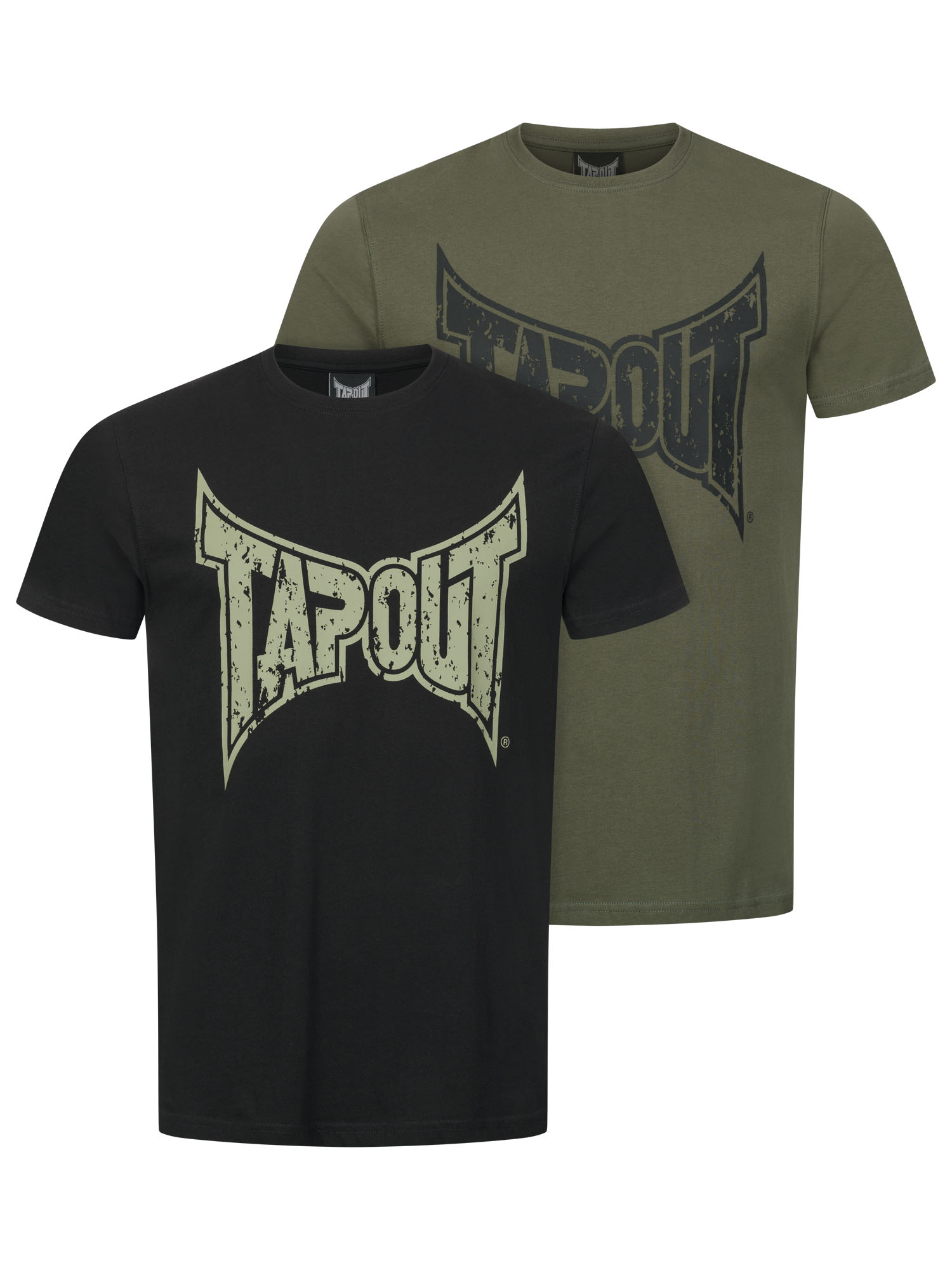 Tapout Men's t-shirt regular fit double pack