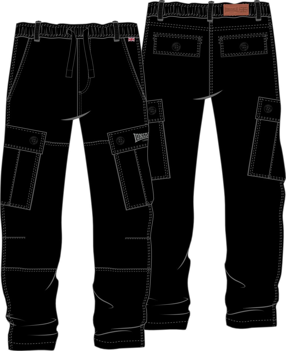 Мъжки карго панталон Lonsdale с нормална кройка