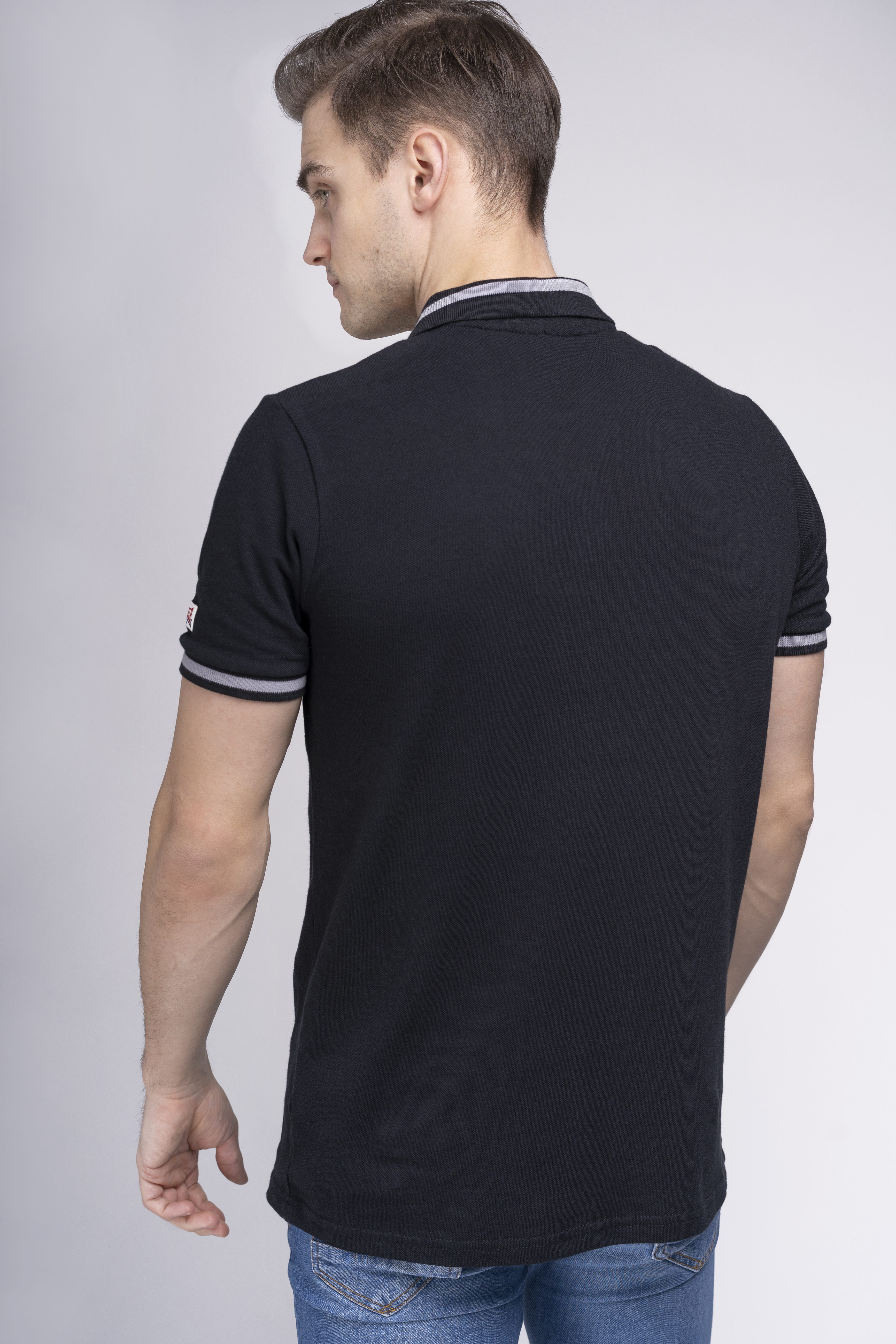 Pánske polo Lonsdale 113923-Black