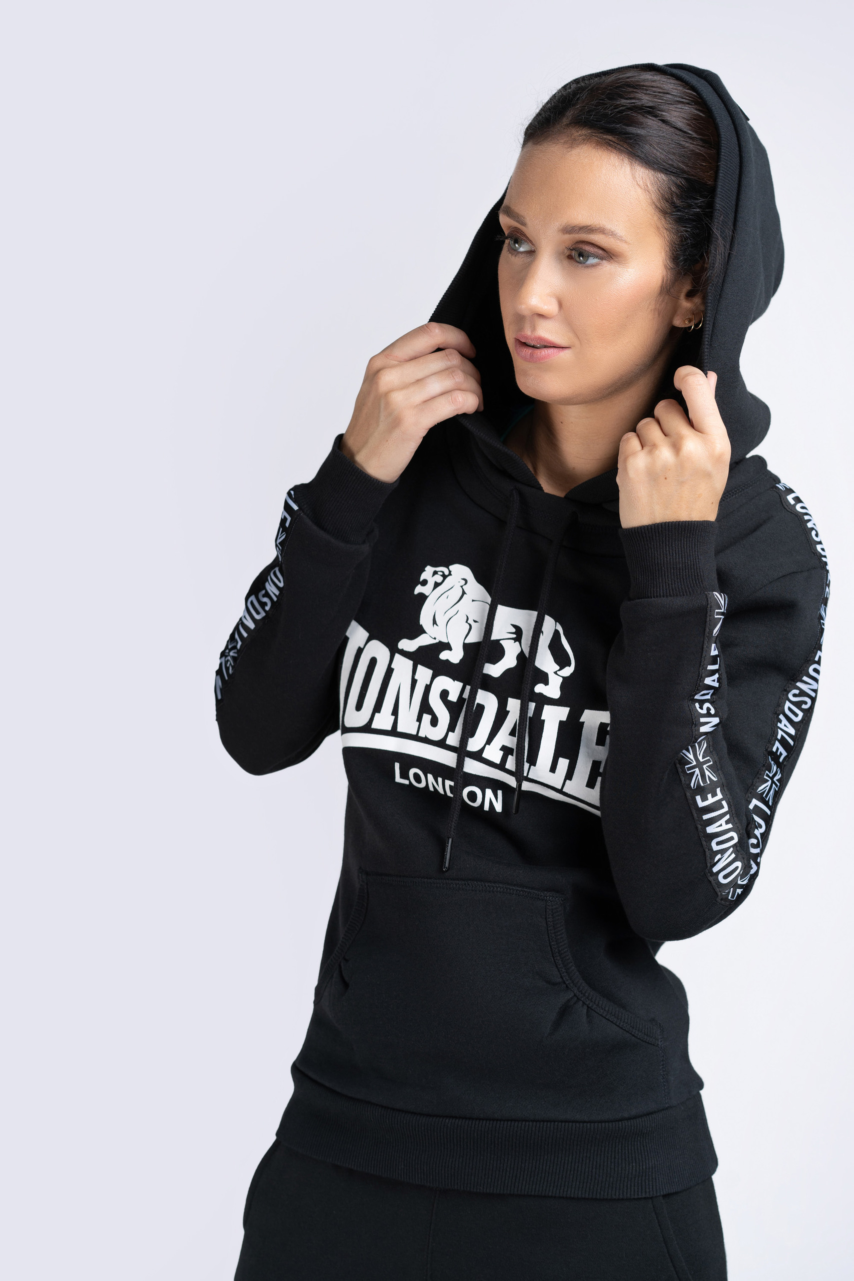 Hanorac de damă Lonsdale 116010-Black