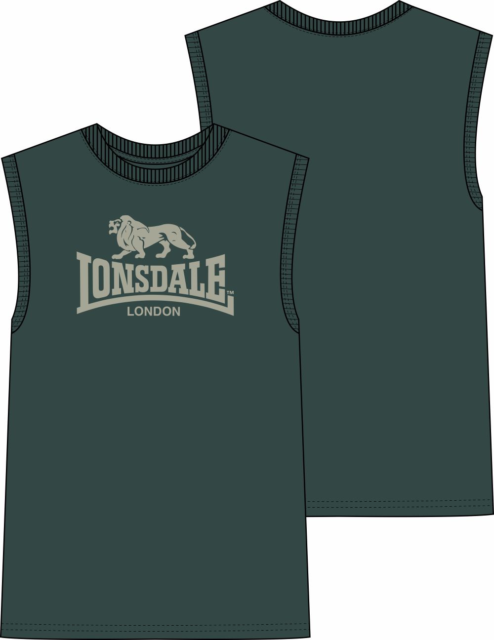 Lonsdale Mens sleeveless t-shirt regular fit