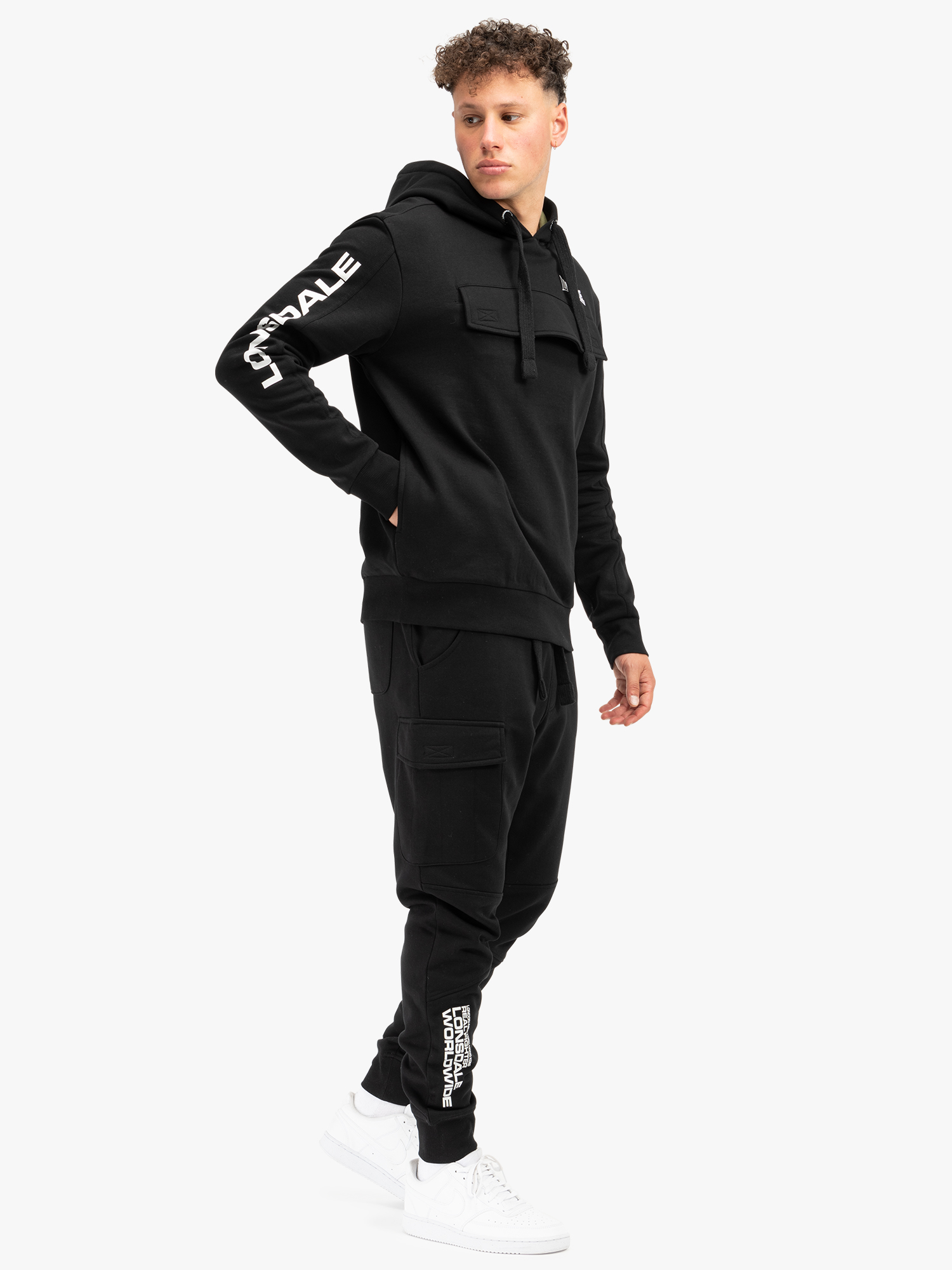 Lonsdale Men's hooded sweatshirt regular fit