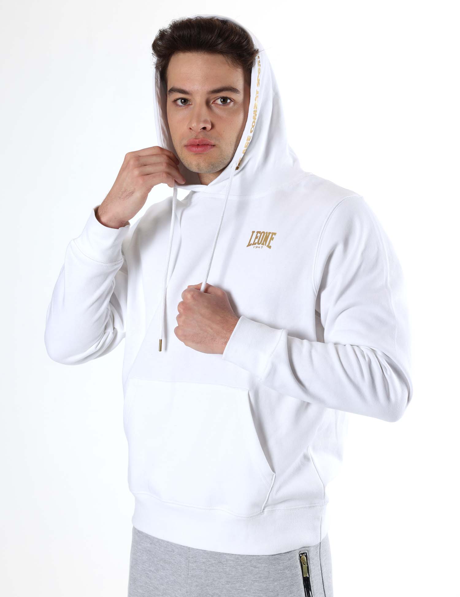 Leone Men&#039;s hooded sweatshirt