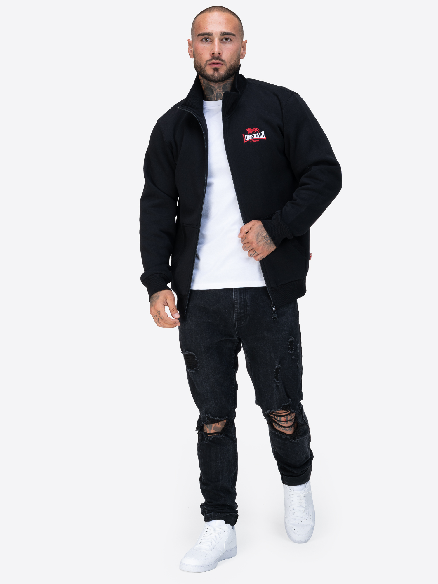 Lonsdale Men's zipsweat jacket regular fit