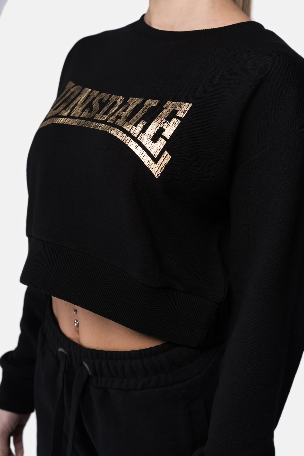 Lonsdale Women's crewneck sweatshirt cropped