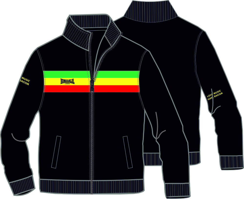 Мъжко яке за тренировки с прилепнала кройка Lonsdale