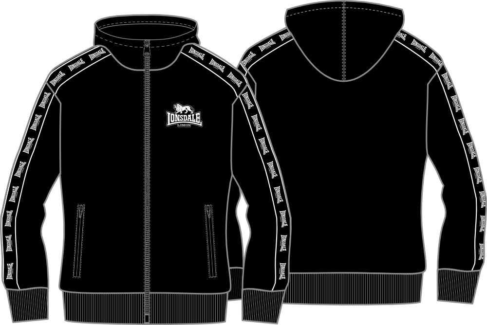 Lonsdale pánská mikina s kapucí