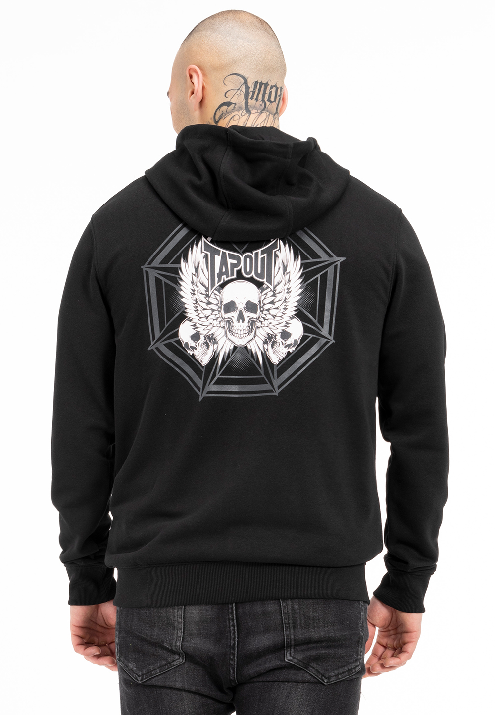 Tapout Men&#039;s hooded zipsweat jacket regular fit