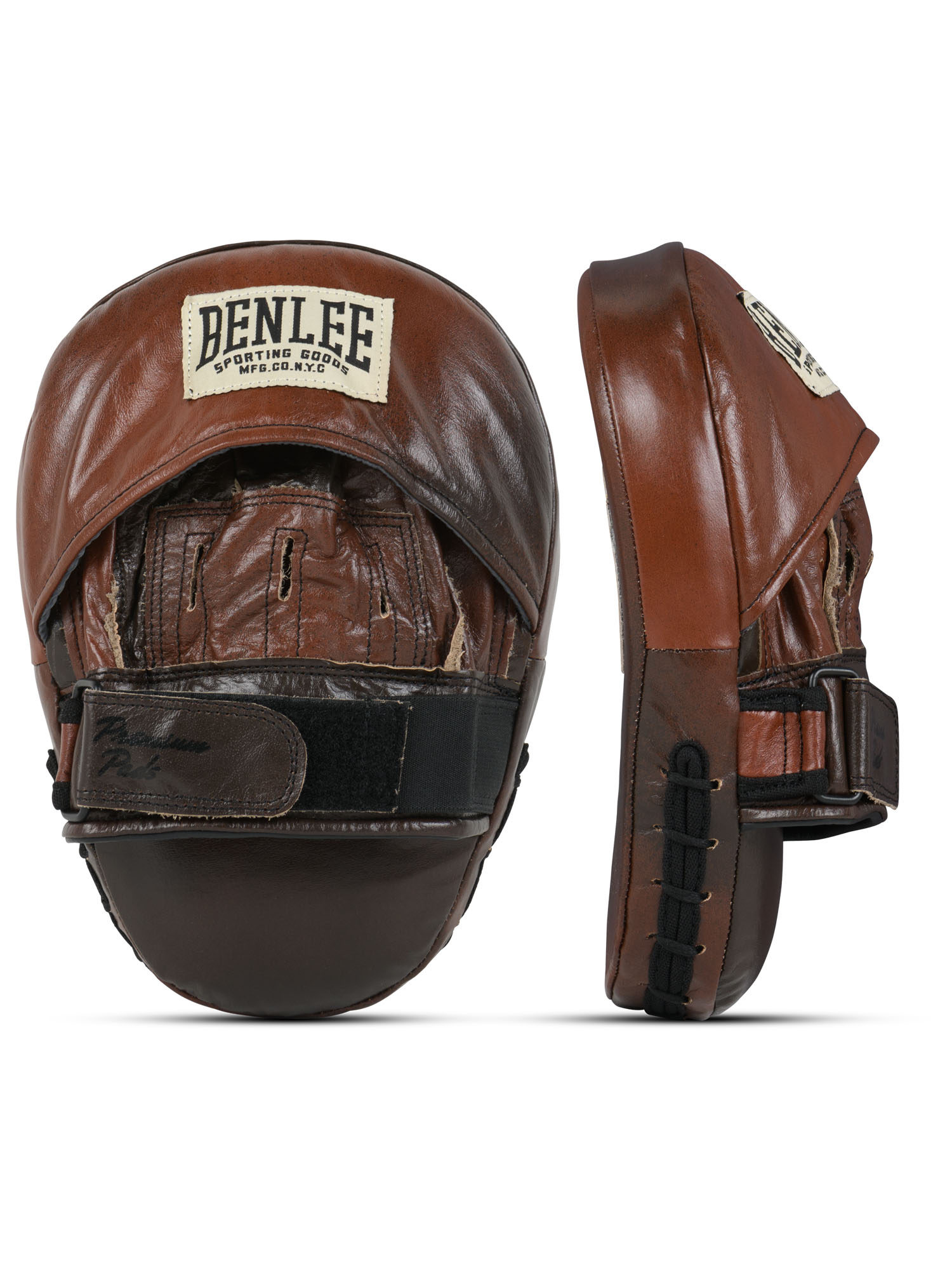 Lonsdale Leather hook & jab pad (1 pair)