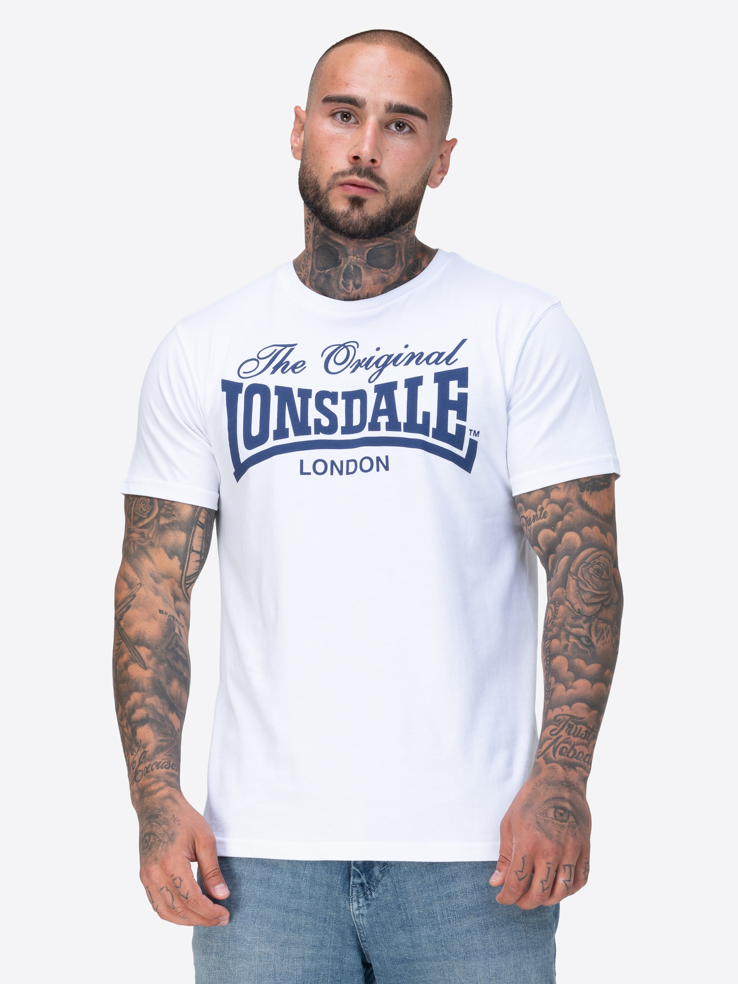 Lonsdale Men's t-shirt regular fit five pack