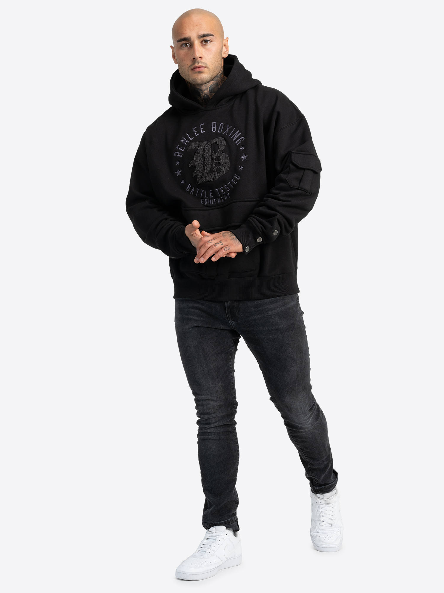 Lonsdale Men&#039;s hooded sweatshirt oversized