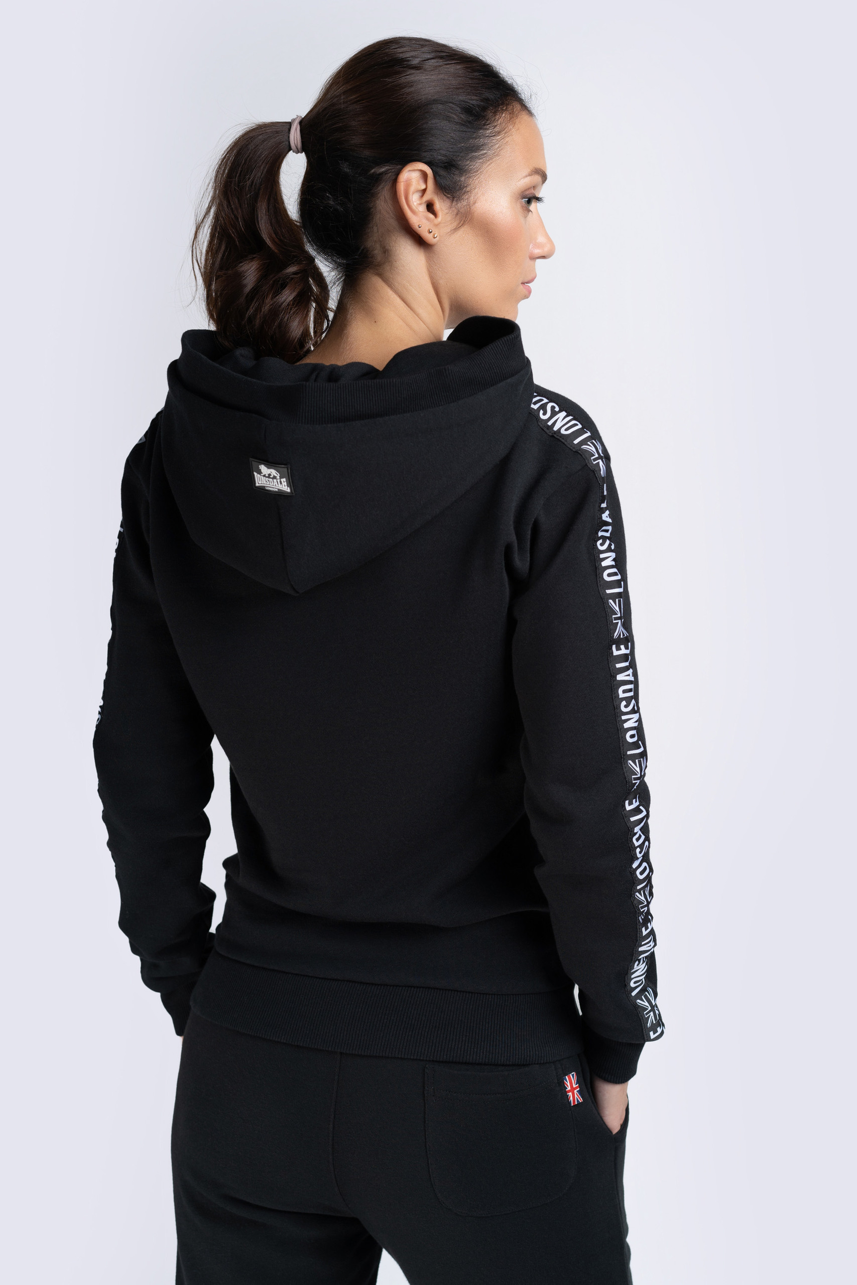Hanorac de damă Lonsdale 116010-Black