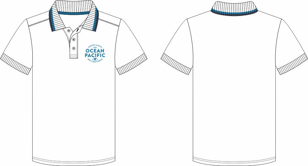 Мъжка поло тениска Ocean Pacific