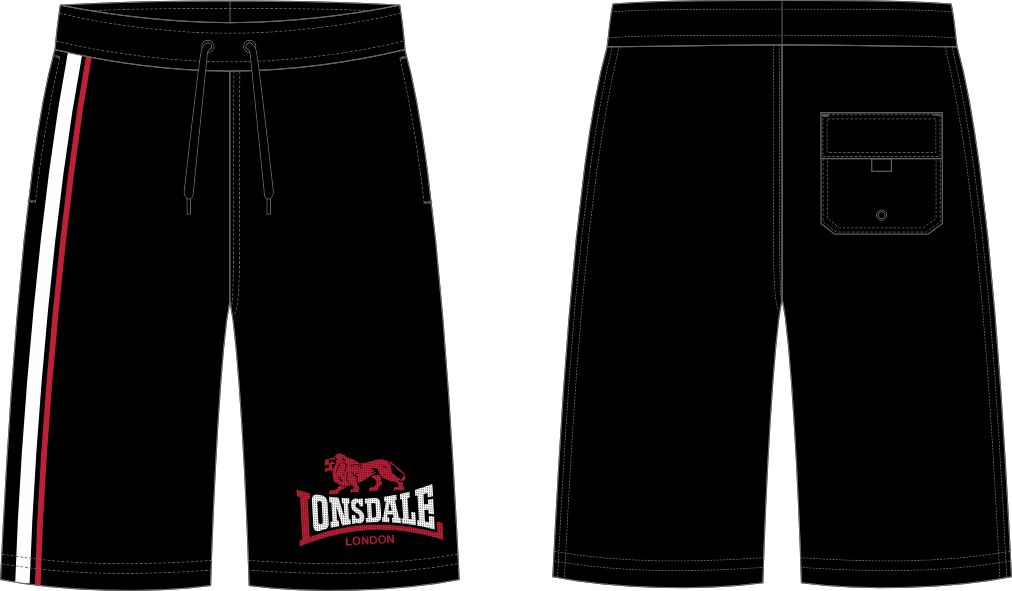 Lonsdale pánské plážové šortky regular fit