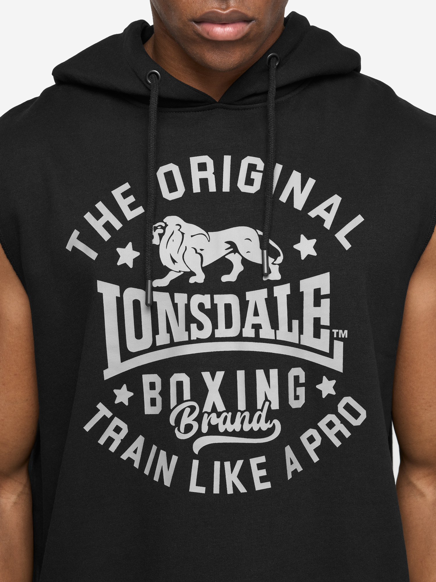 Lonsdale Men's sleeveless hoodie &amp; shorts set regular fit