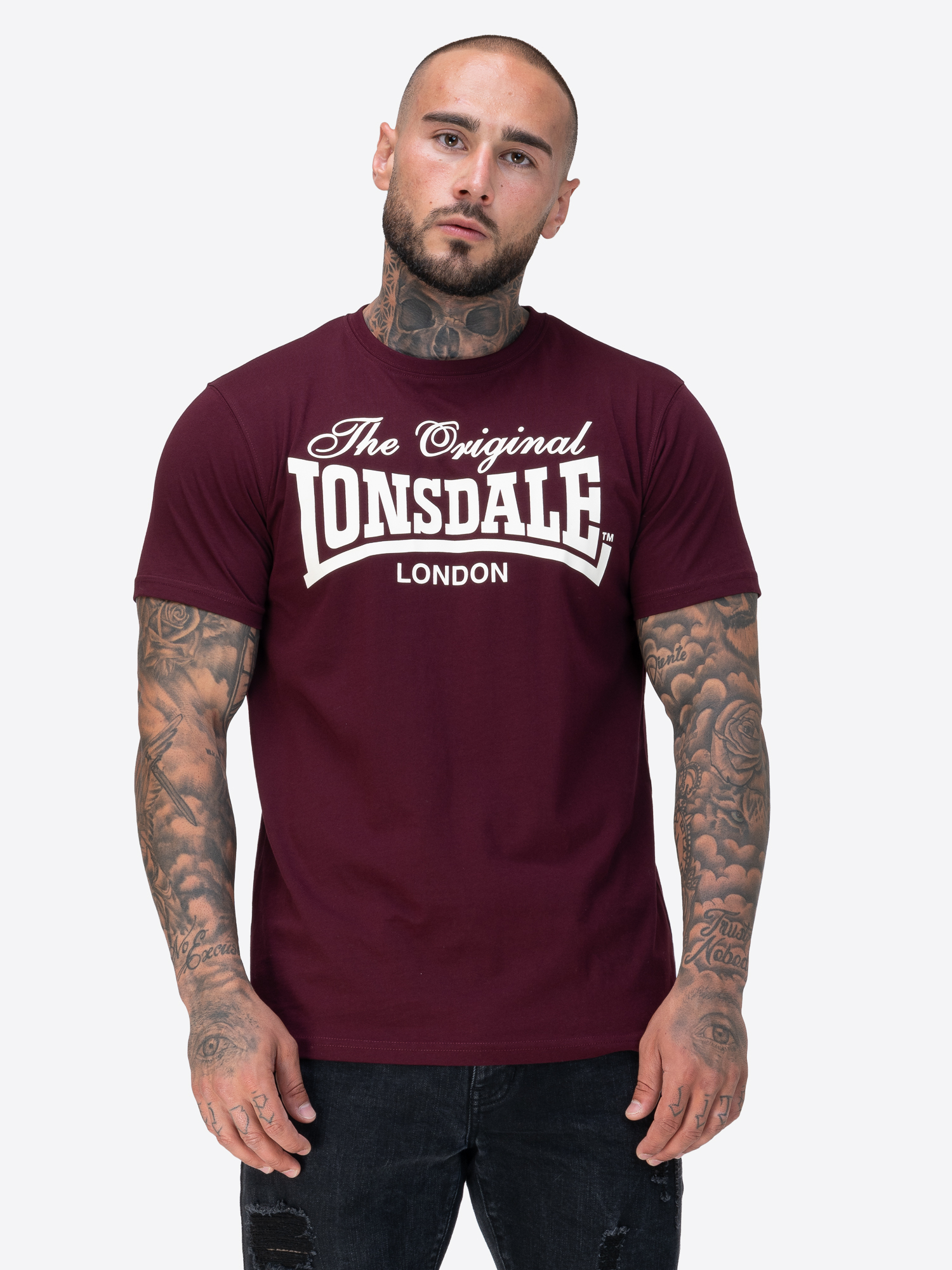 Lonsdale Men's t-shirt regular fit five pack
