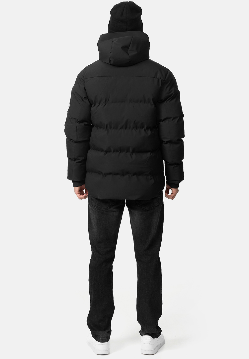 Geacă de iarnă cu glugă pentru bărbați Lonsdale Regular Fit