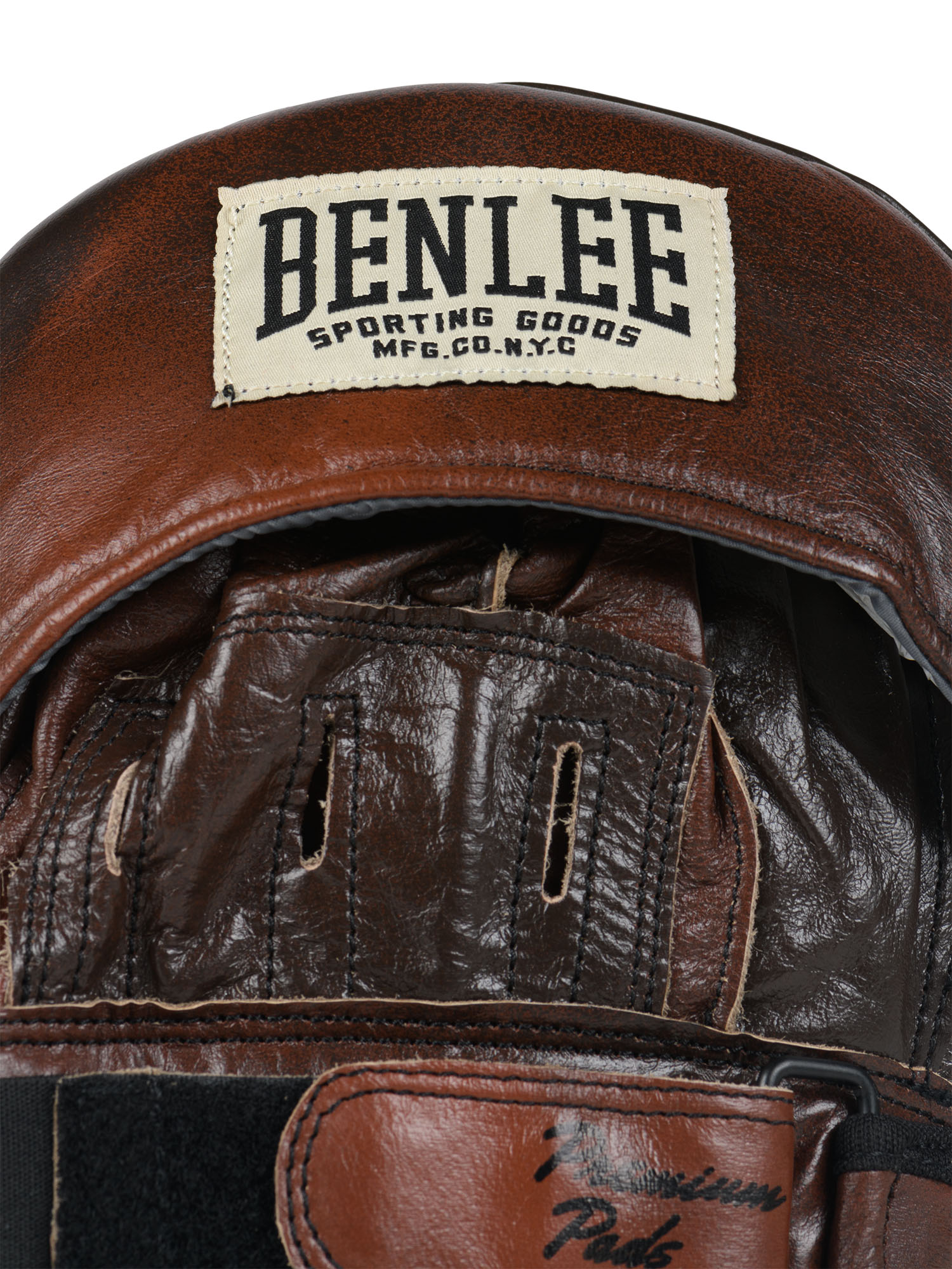 Lonsdale Leather hook & jab pad (1 pair)