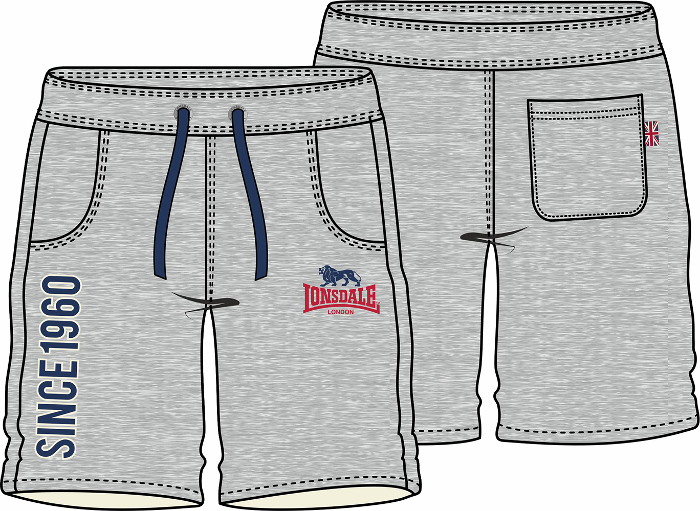 Мъжки къси панталони Lonsdale