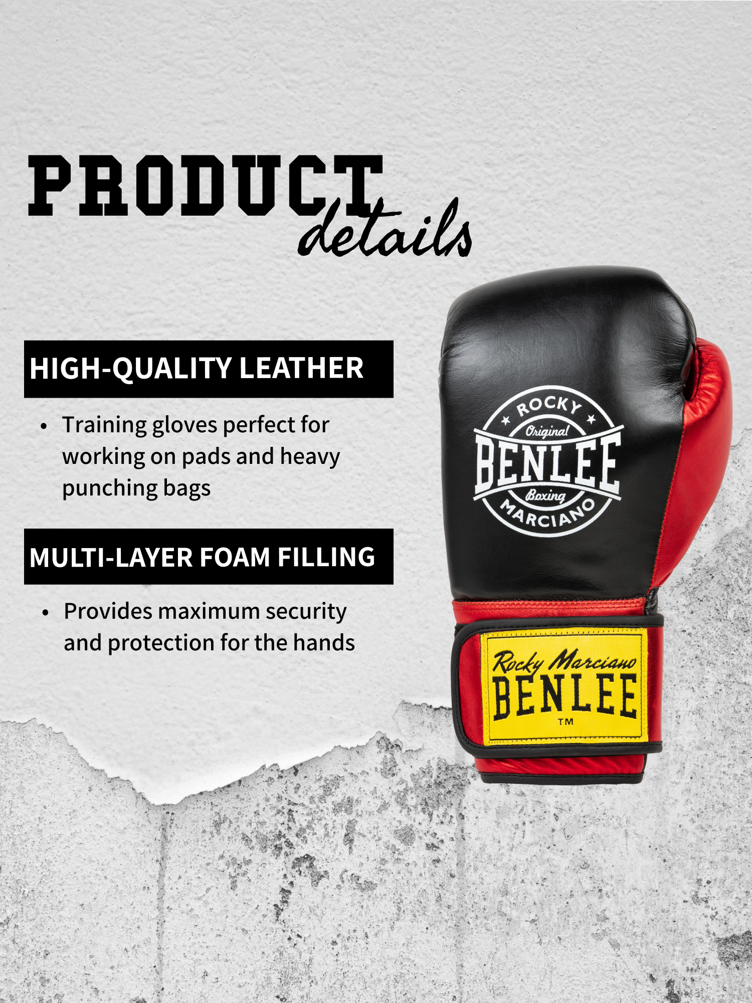 Lonsdale Leather boxing gloves