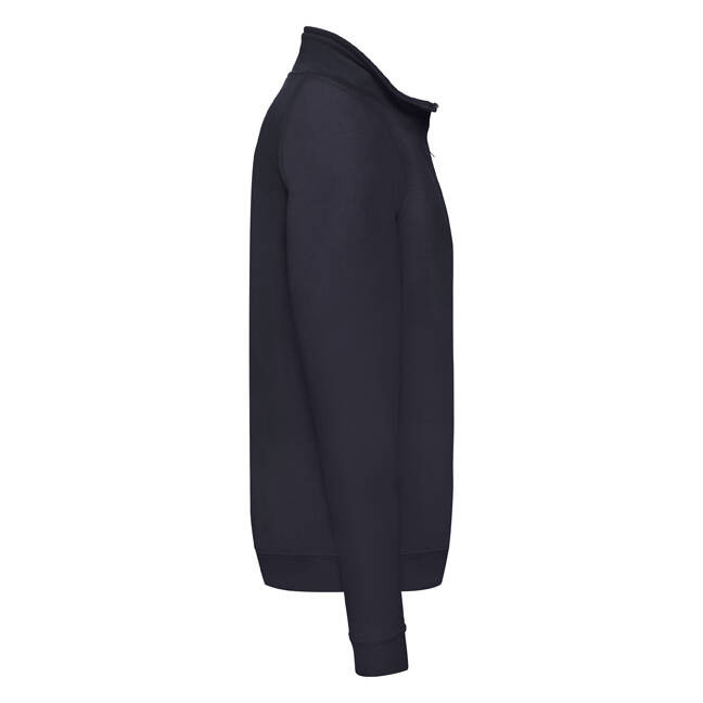 Granatowa bluza męska Zip Neck Sweat Fruit of the Loom