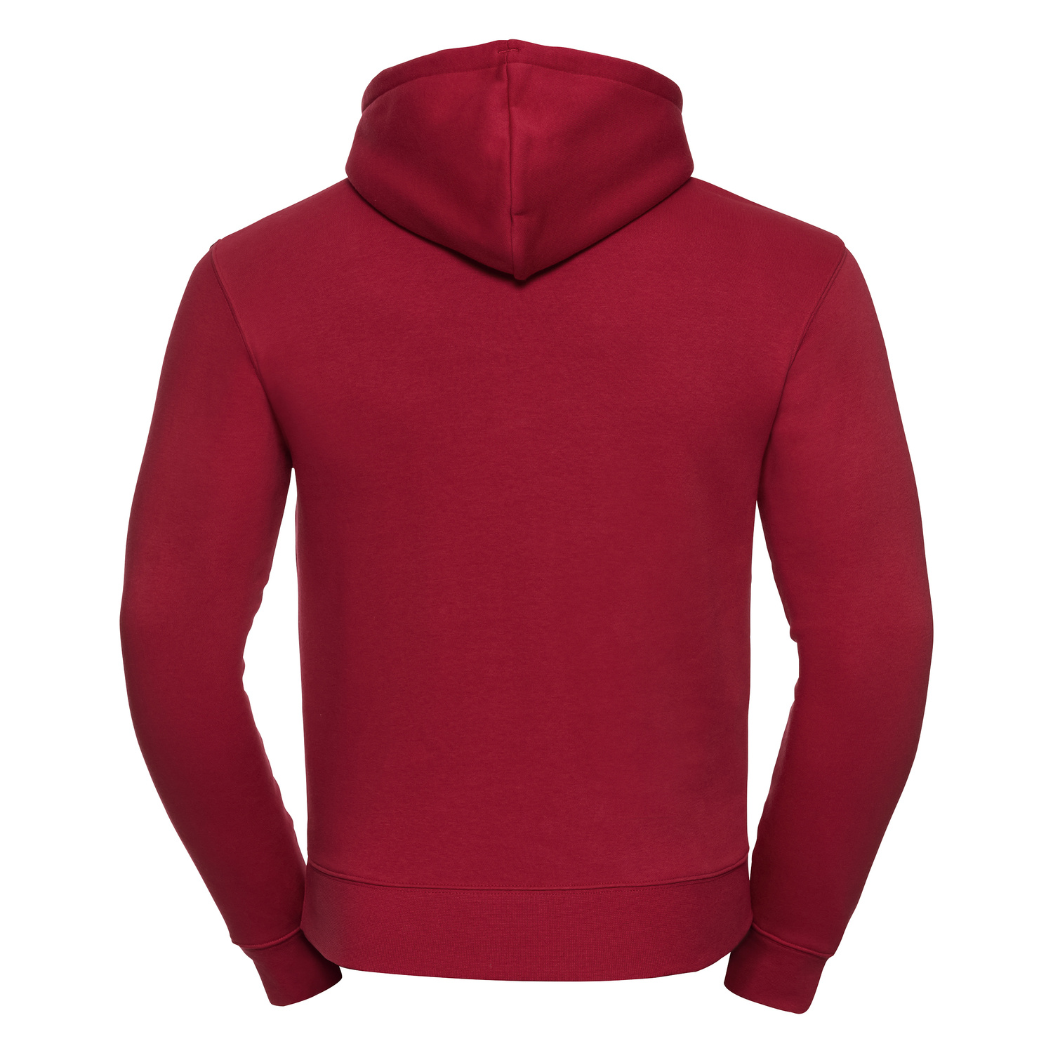 Red men's hoodie Authentic Russell