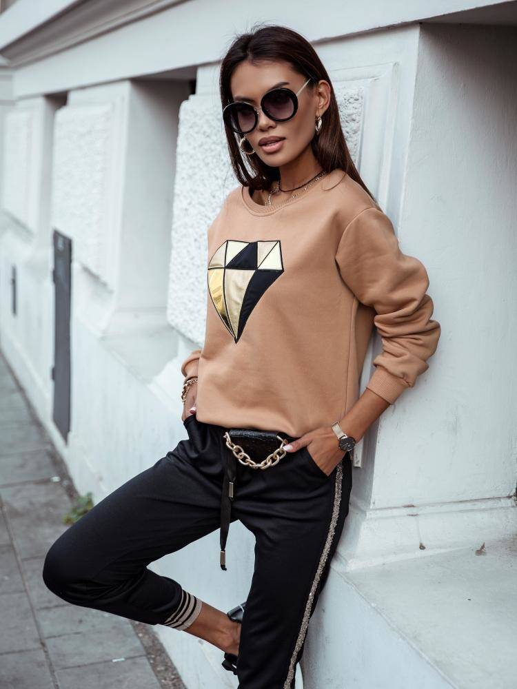 Caramel sweatshirt Cocomore cmgBZ709.R41