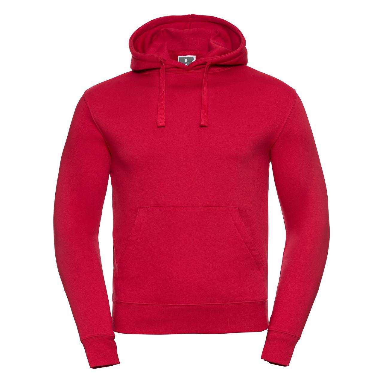Levně Red men's hoodie Authentic Russell