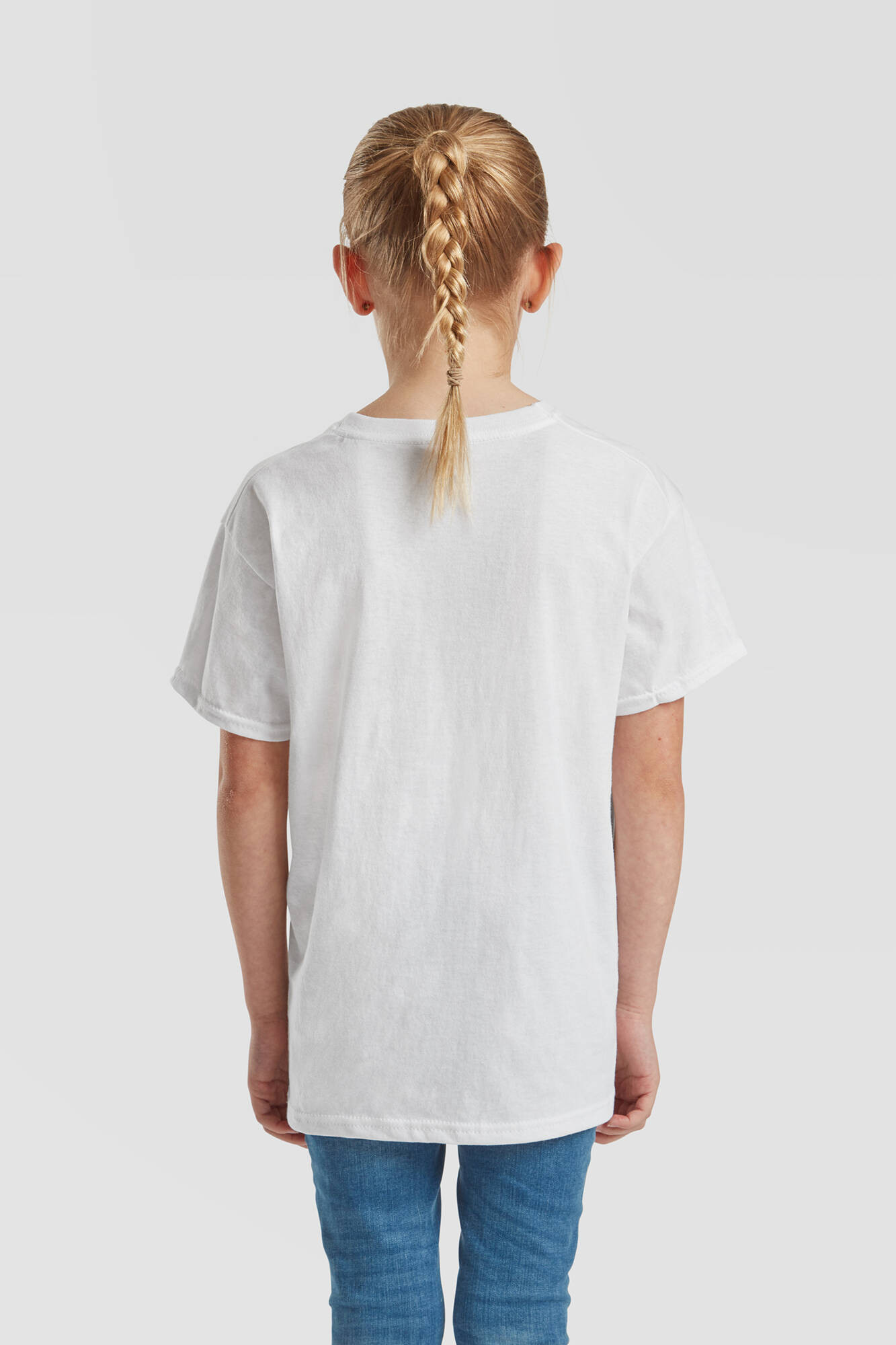 White Children's T-shirt Original Fruit of the Loom