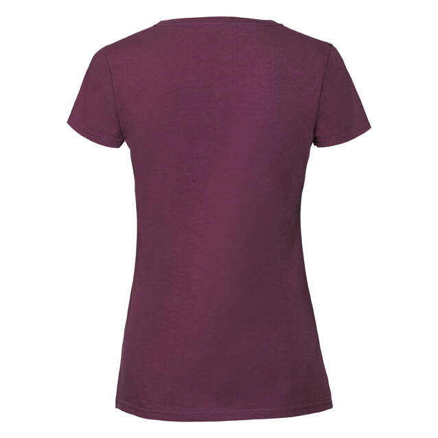Burgundy Iconic 195 Ringspun Premium Premium Fruit of the Loom