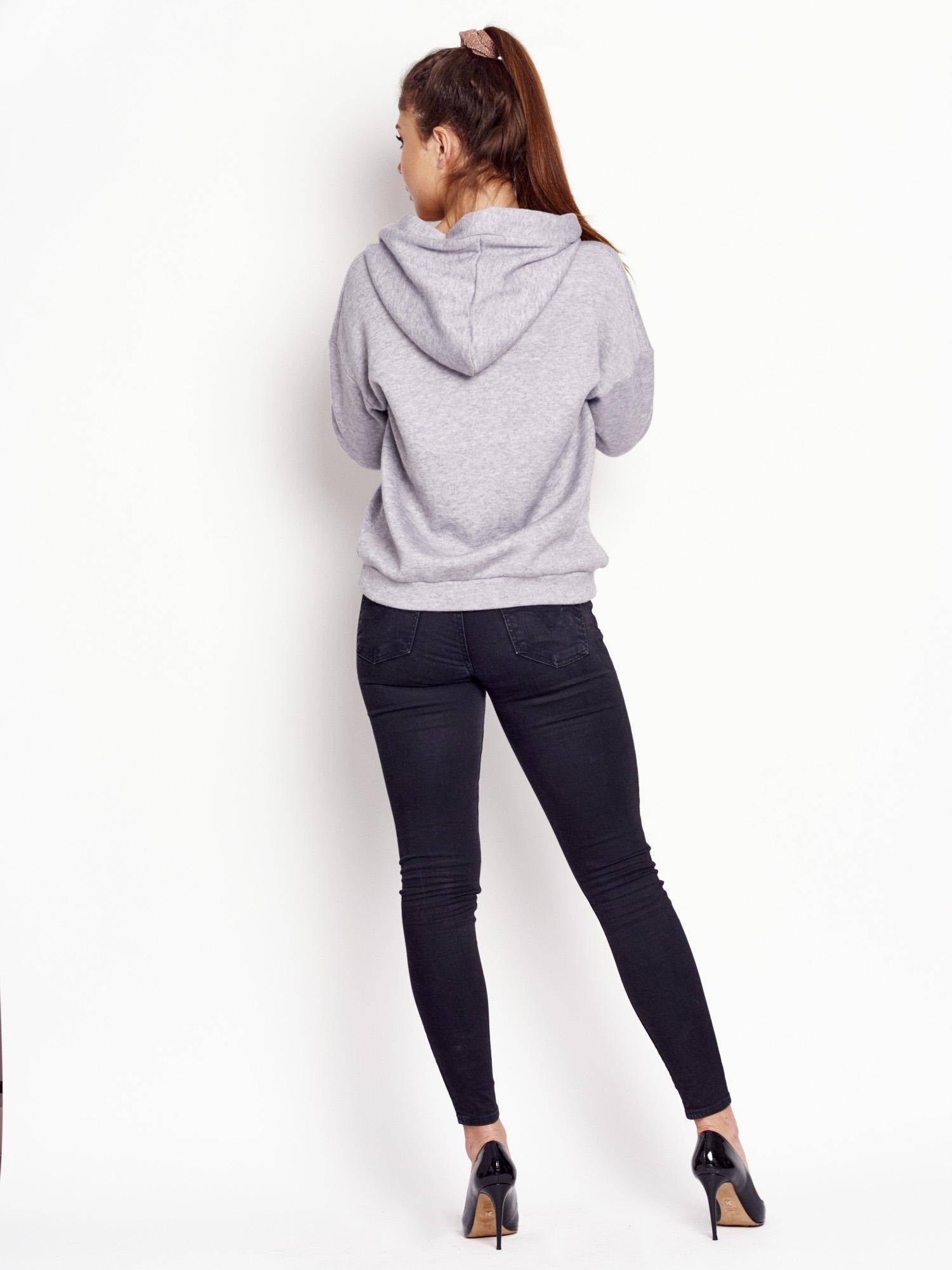 Grey sweatshirt Cocomore cmgBZ547c.R03