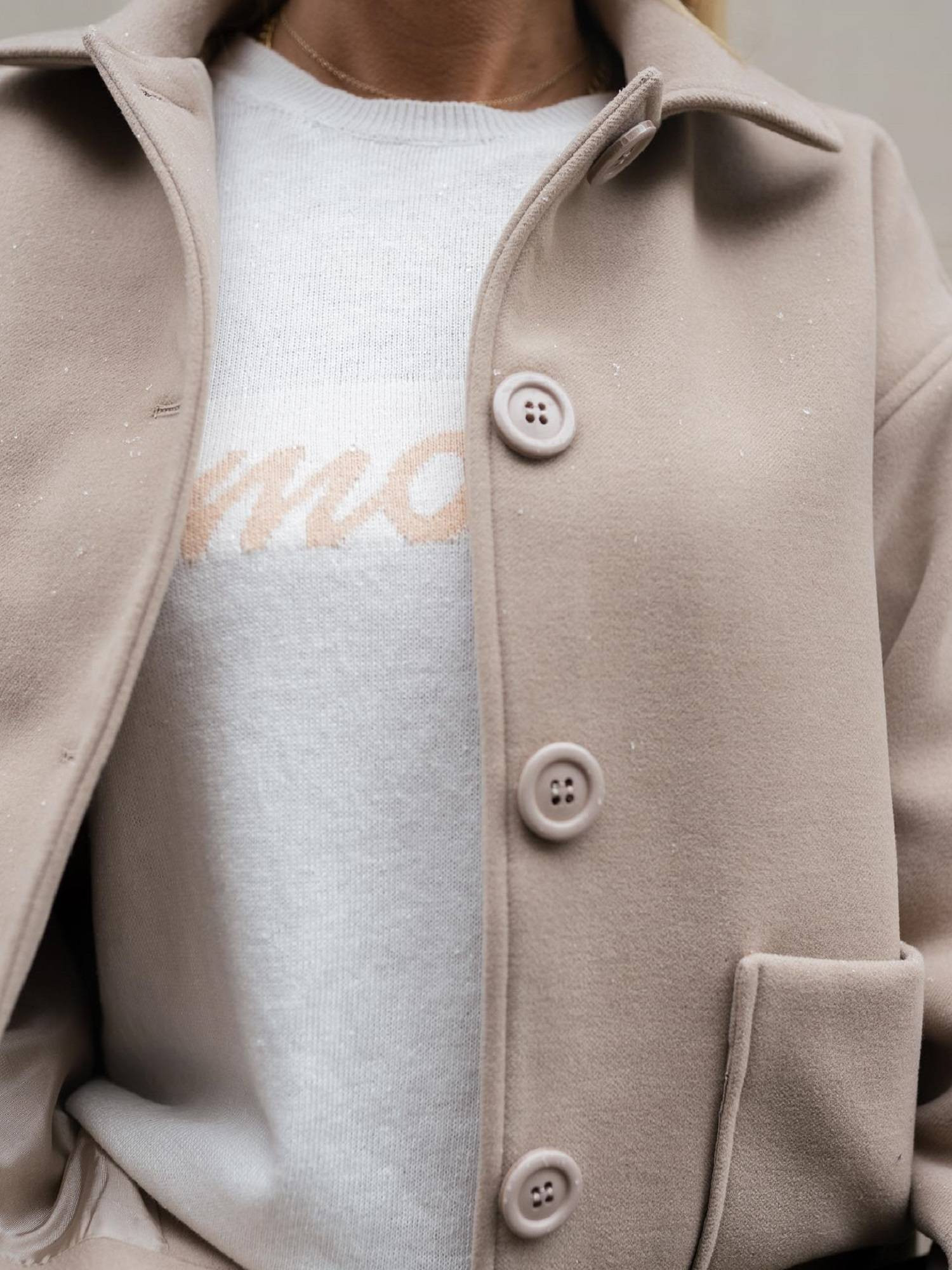 Beige jacket LeMonada cxp1074.beige