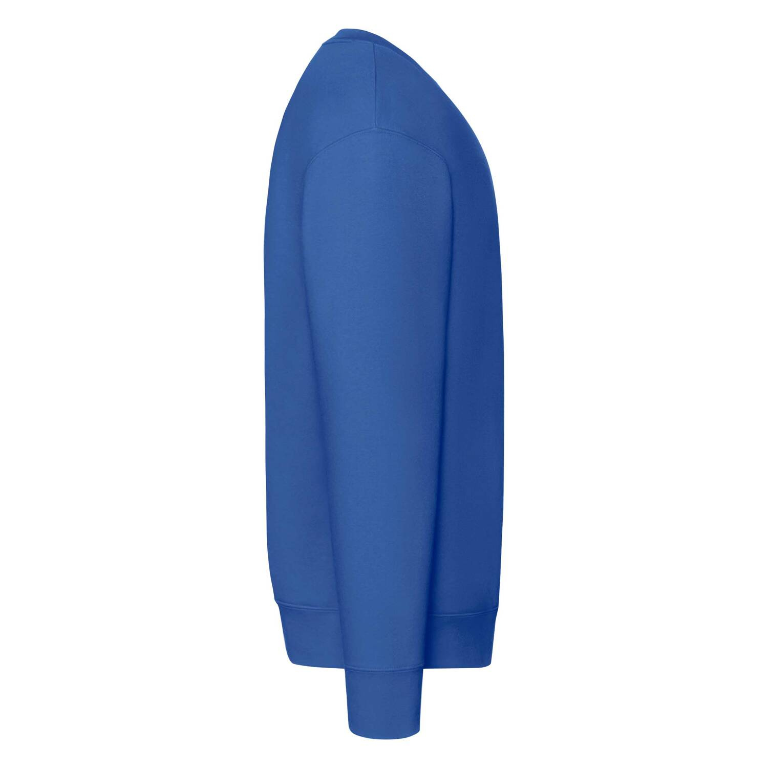 Men&#039;s Blue Sweatshirt Set-in Sweat Fruit of the Loom