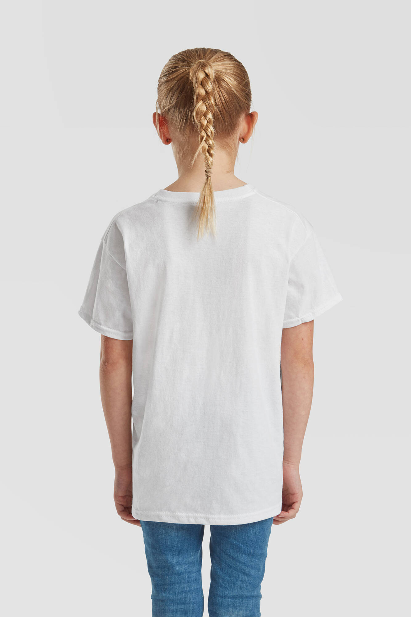 White Children's T-shirt Original Fruit of the Loom