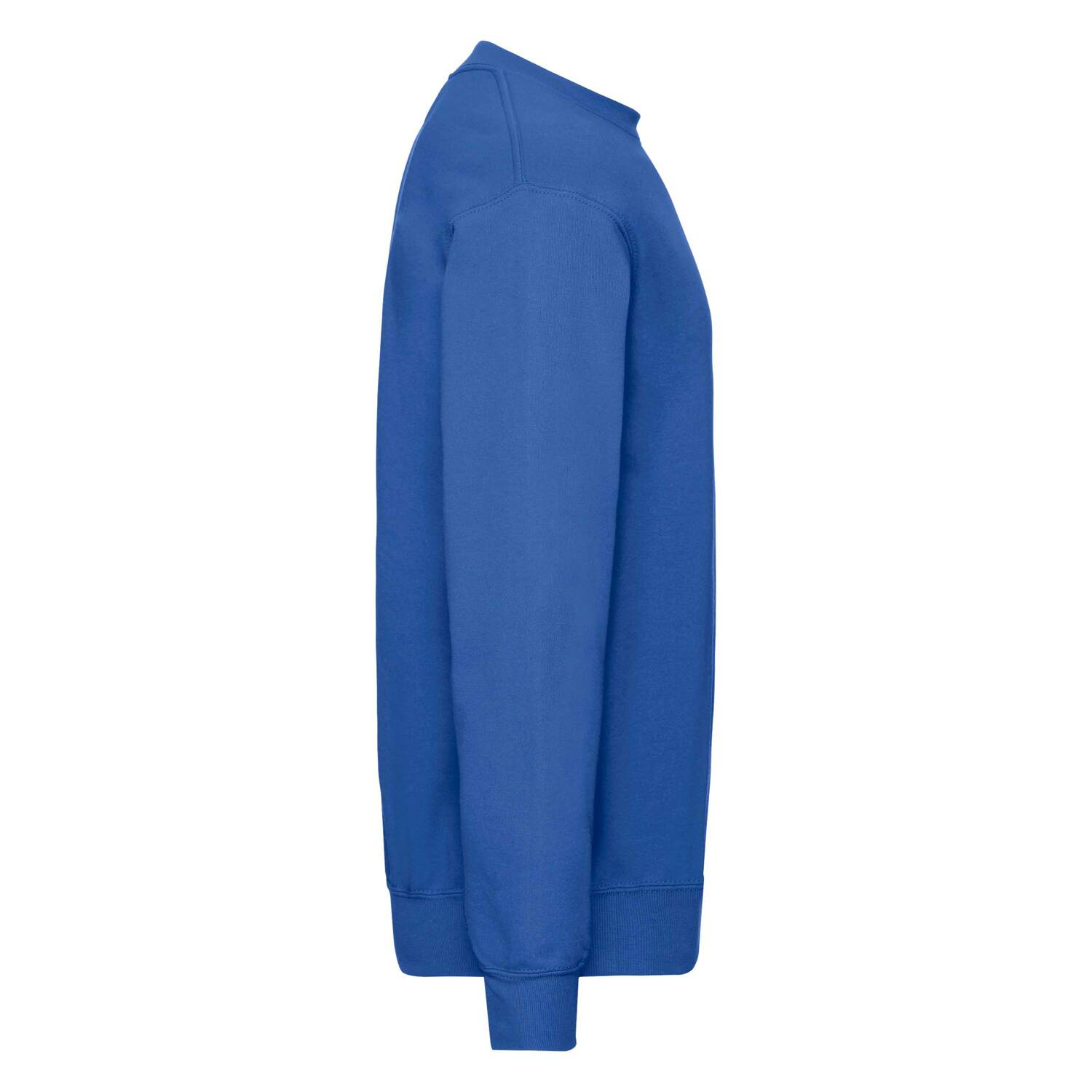 Men's Blue Sweatshirt Set-in Sweat Fruit of the Loom