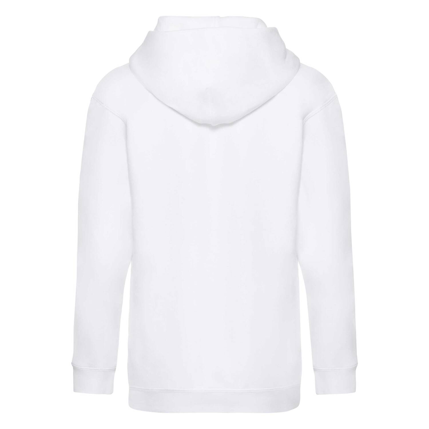 Biała bluza dziecięca Hooded Sweat Fruit of the Loom