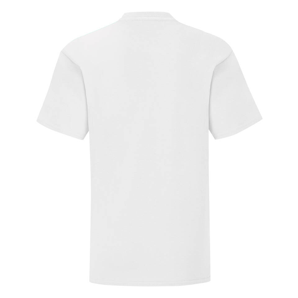 White children's t-shirt in combed cotton Fruit of the Loom