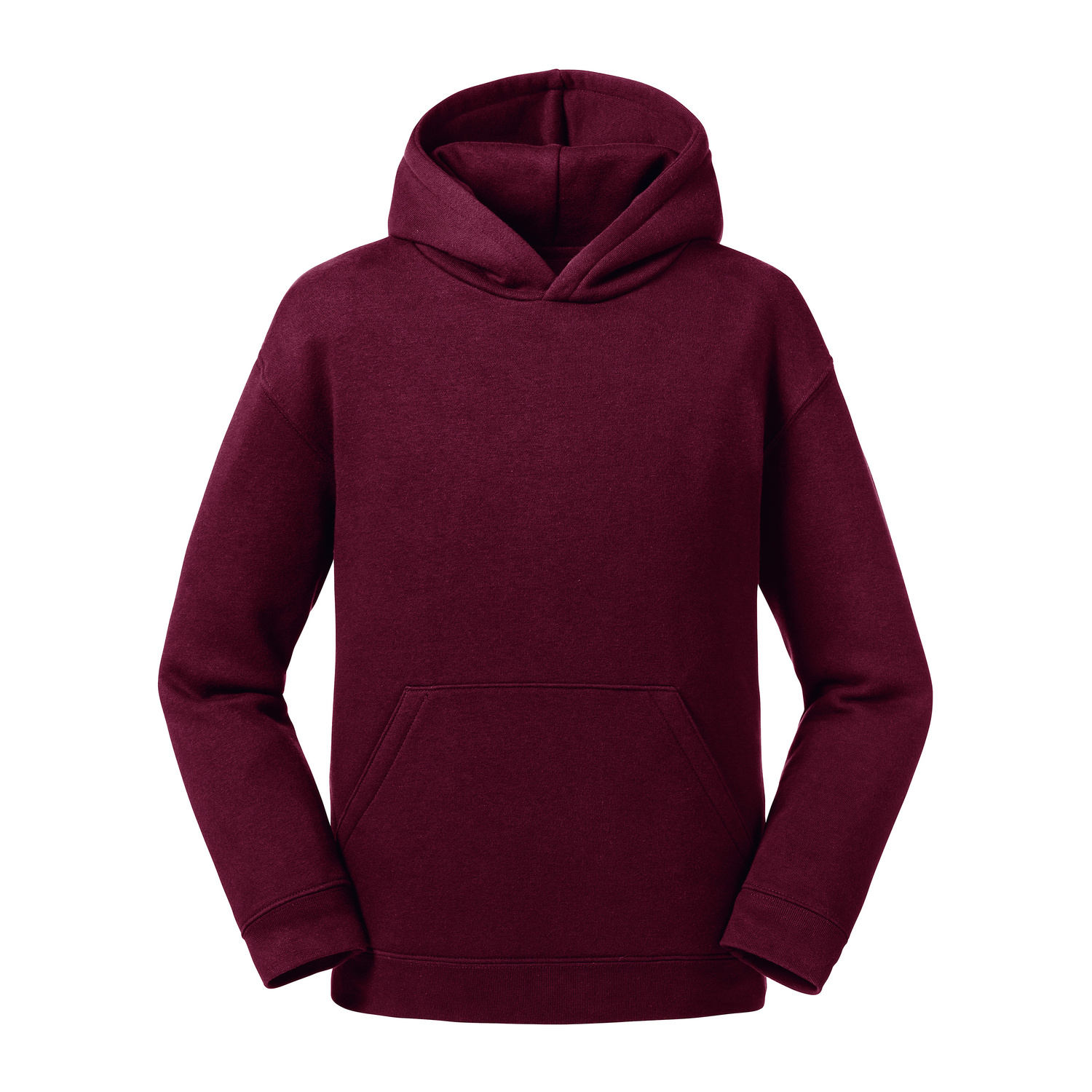 Burgundy children&#039;s hoodie Authentic Russell