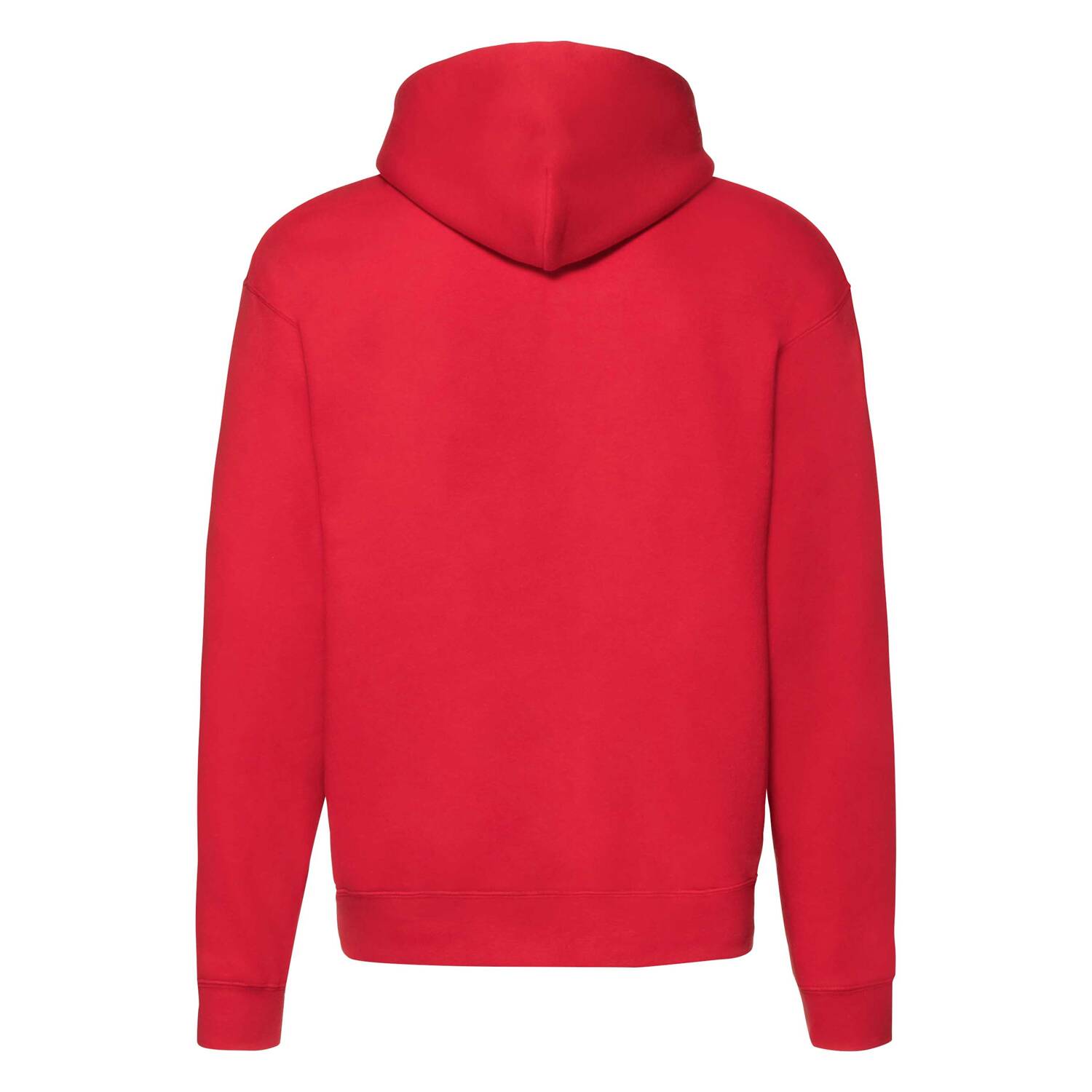 Red Men&#039;s Hoodie Premium Fruit of the Loom