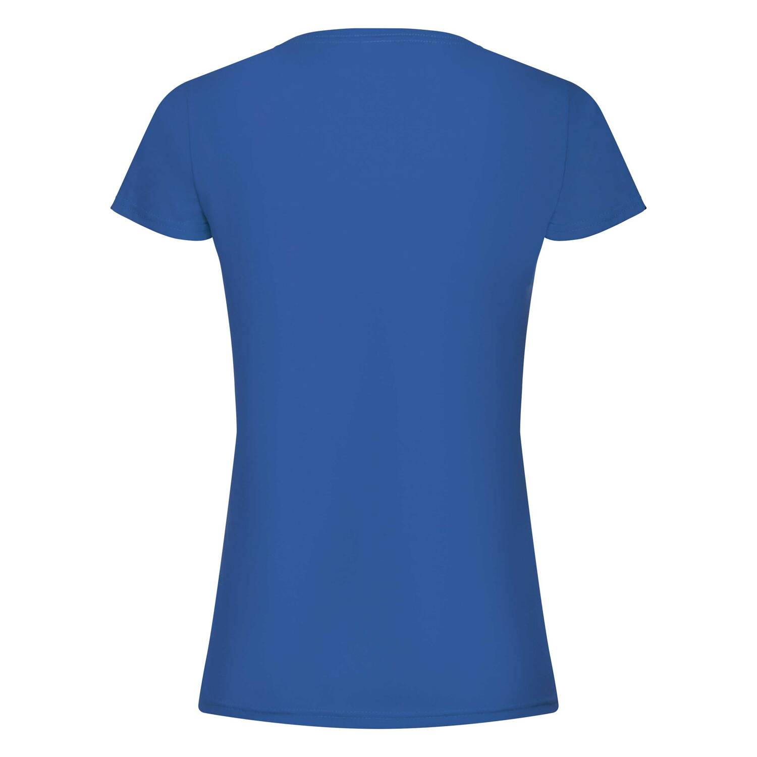 Blue Lady fit T-shirt Original Fruit of the Loom
