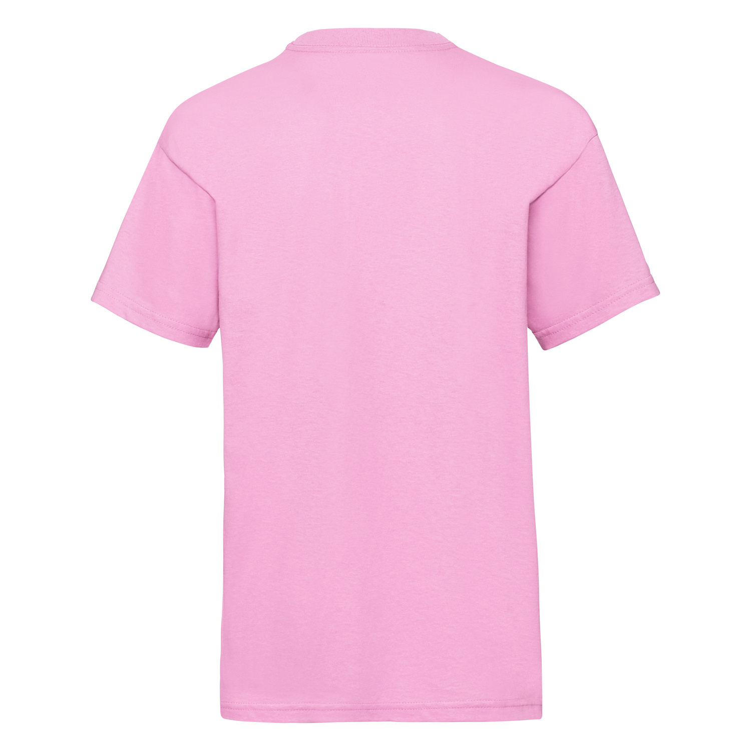 Pink Fruit of the Loom Cotton T-shirt