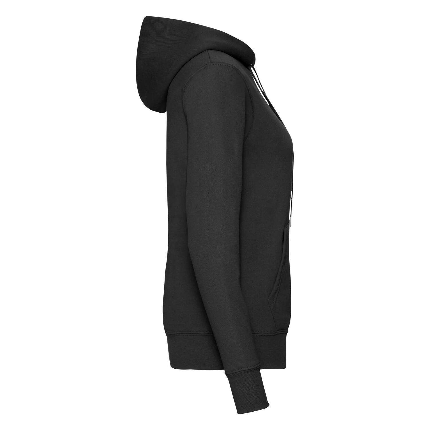 Czarna bluza z kapturem Hooded Sweat Fruit of the Loom