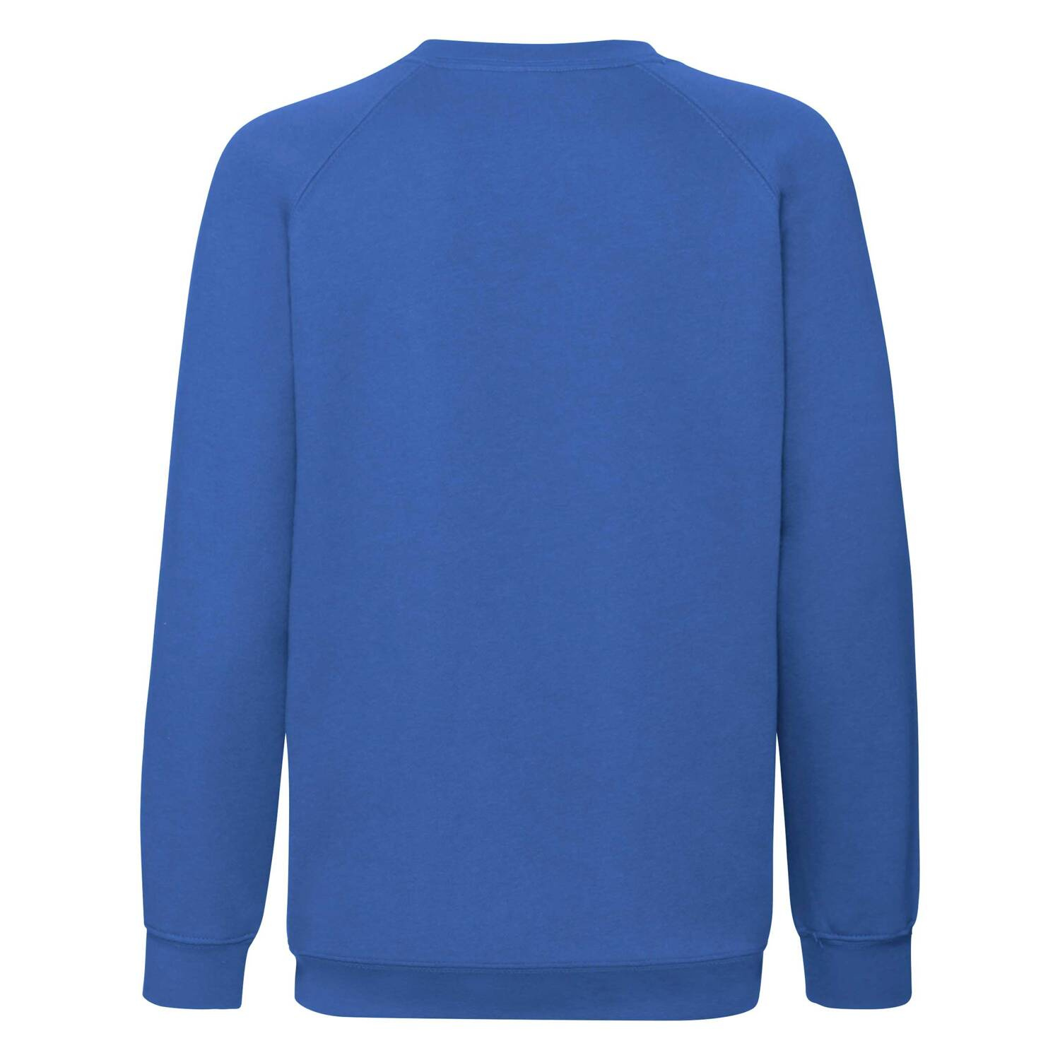Niebieska bluza dziecięca Raglan Sweat Fruit of the Loom