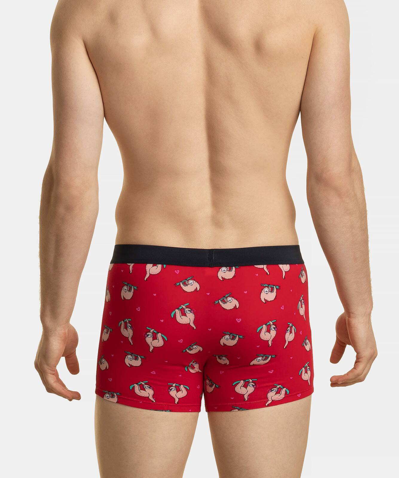 Men&#039;s Boxer Shorts ATLANTIC 2Pack - Red/Dark Blue