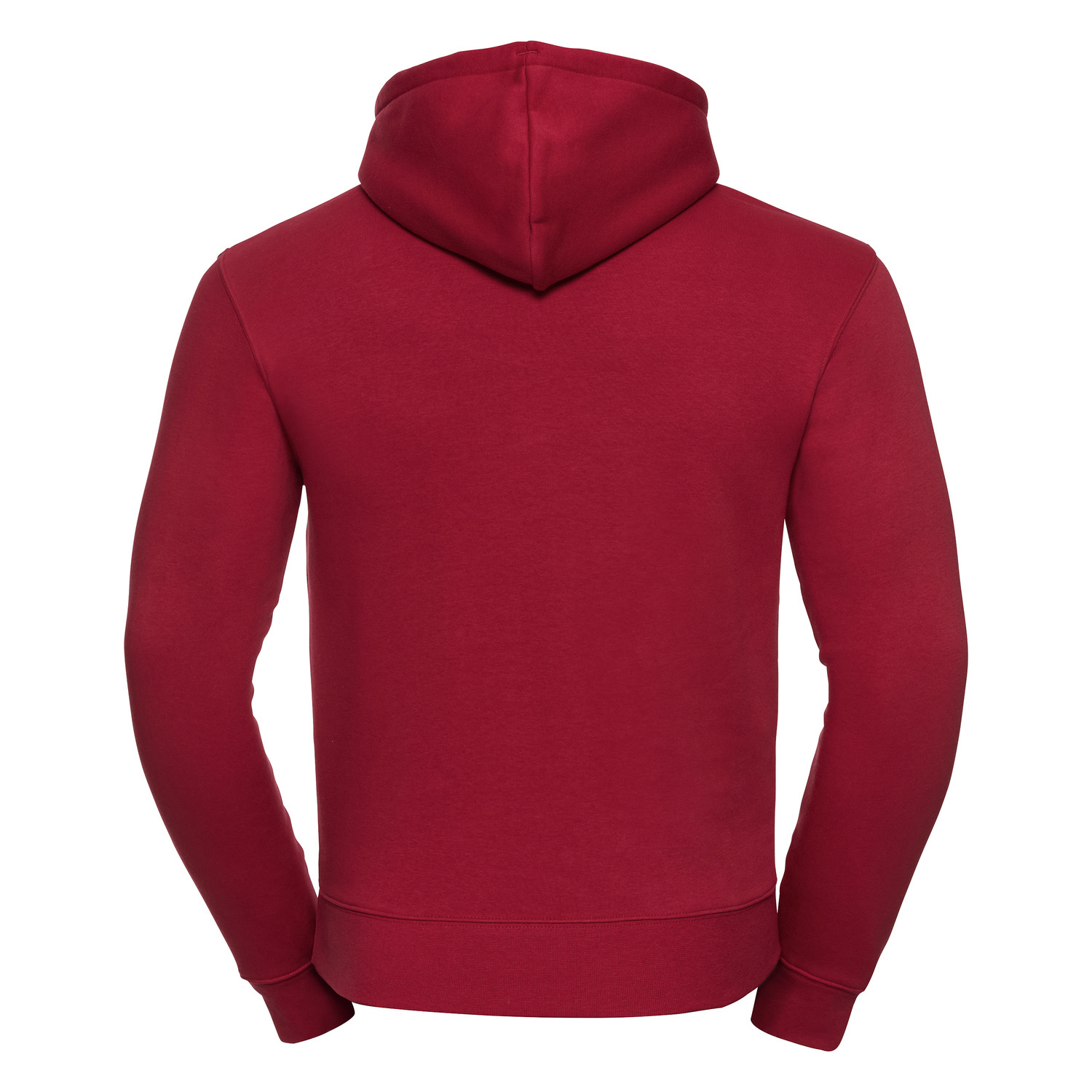 Red men's hoodie Authentic Russell