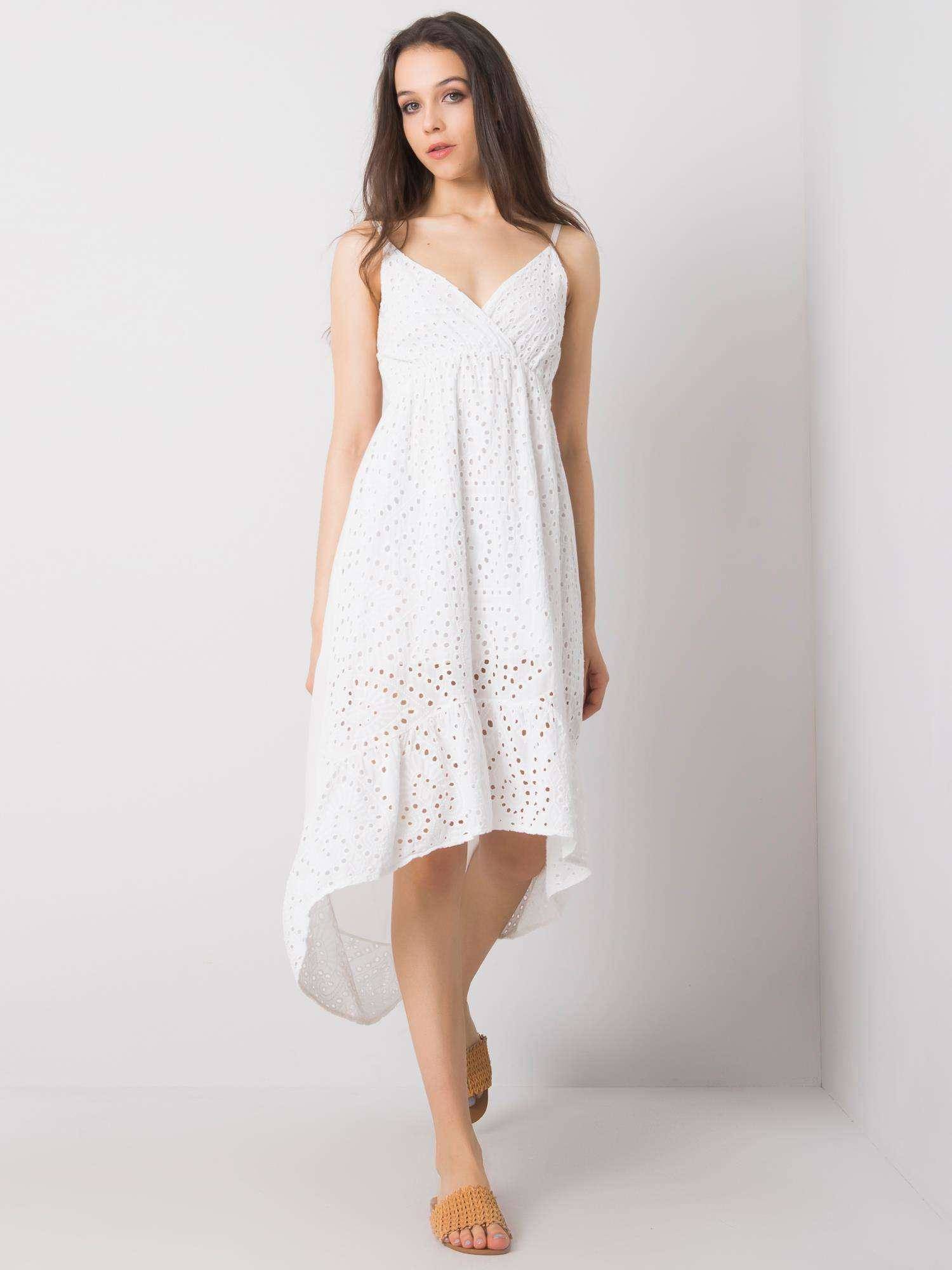 Levně Bílé šaty a Bella BI-25480. Chladivo R01