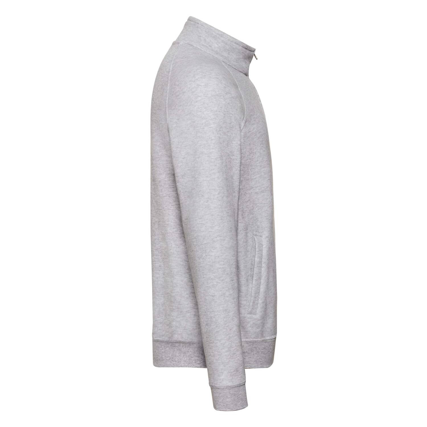 Szara bluza męska Sweat Jacket Fruit of the Loom