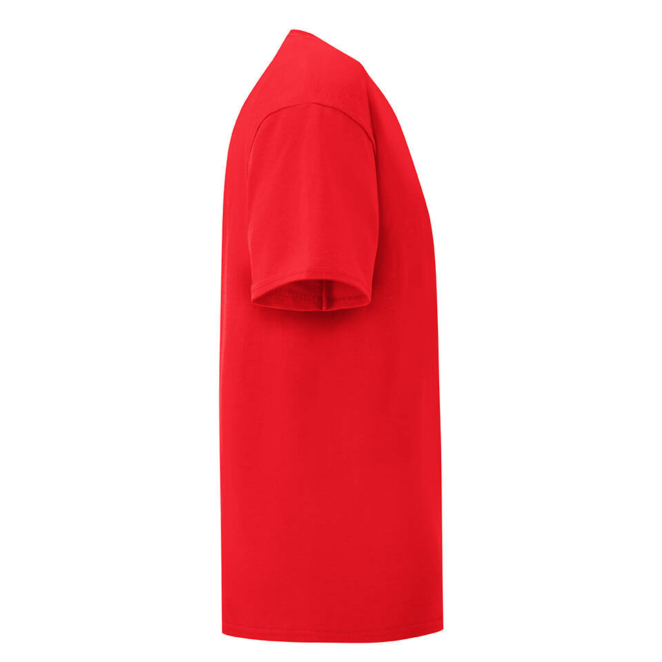 Red children's t-shirt in combed cotton Fruit of the Loom